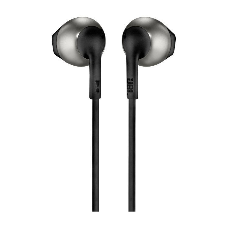 JBL Tune 205 - In-Ear Headphone with One-Button Remote/Mic - Black