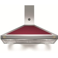 Bertazzoni K-120-HER-VI-A Heritage 120cm Chimney Cooker Hood Burgundy