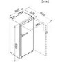 Miele K14820SDedclst 60cm Freestanding Fridge CleanSteel Door