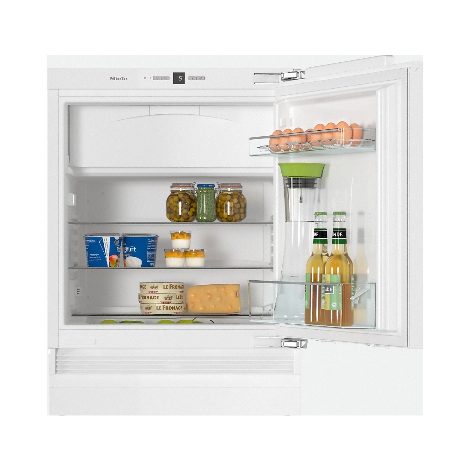 Miele K31242UiF 114L 82x60cm Integrated Undercounter Fridge With Icebox Appliances Direct