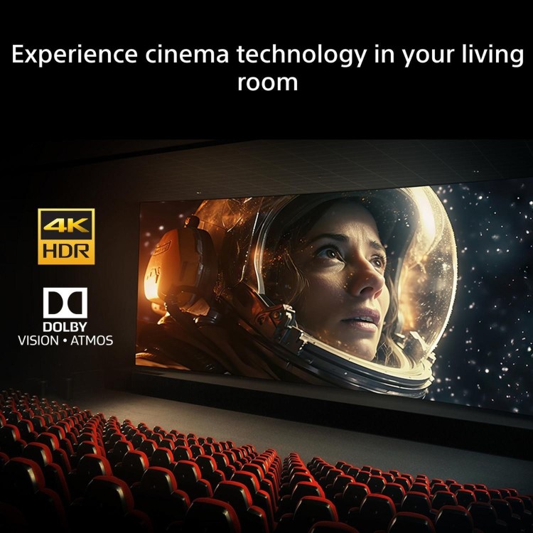 Sony K43S25M2PB 43" BRAVIA 4K Ultra HD Smart TV – Google TV Dolby Atmos HDR Voice Control