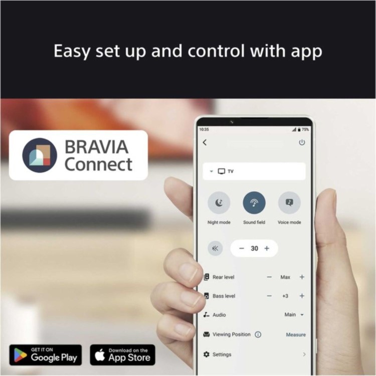 Sony BRAVIA K50S38B 50" 4K Ultra HD Smart LED TV  HDR Dolby Vision & Google TV