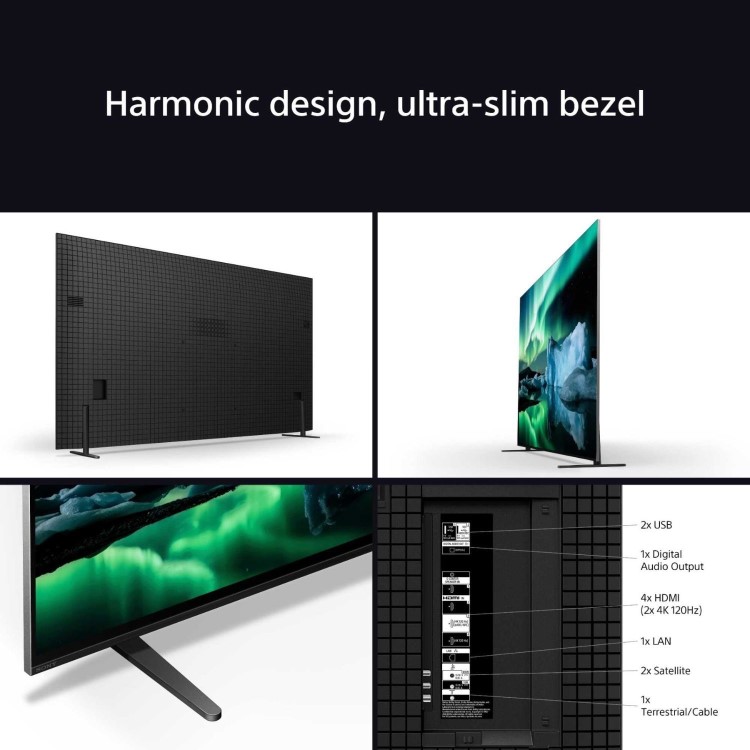 Sony K55XR8APU BRAVIA 8A 55 inch 4K Ultra HD OLED Smart Google TV