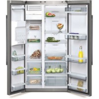 Neff K5920L0GB American Style American Fridge Freezer Fully Clad Stainless Steel A+ Illuminated I
