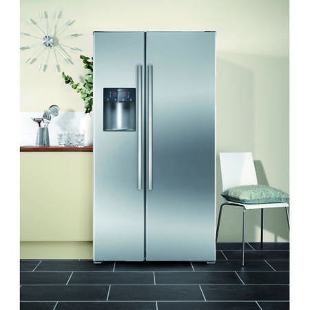 Neff K5930D1GB Frost Free American Fridge Freezer With Stainless Steel Doors
