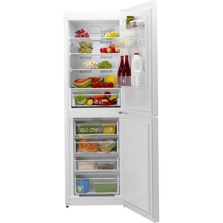 Refurbished Hoover K5W6182HVNN K5W6182HVN Total No Frost Freestanding Fridge Freezer White