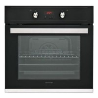 Sharp K61D27BM1 Multifunction Electric Single Oven With Pyrolytic Cleaning Black
