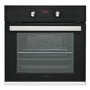 Sharp K61D27BM1 Multifunction Electric Single Oven With Pyrolytic Cleaning Black