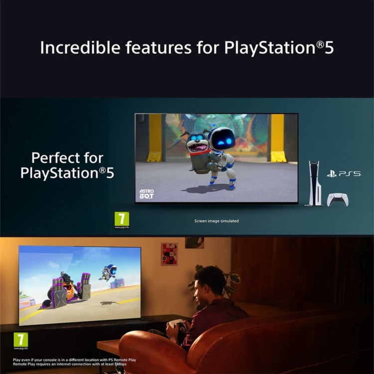 Sony BRAVIA XR K65XR8M25B 65" 4K Ultra HD Smart OLED TV  HDR Dolby Vision & Google TV