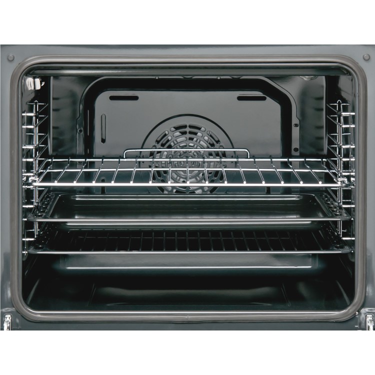 Sharp K69FABK 69L Built-in Single Fan Oven With Touch Control Timer - Black
