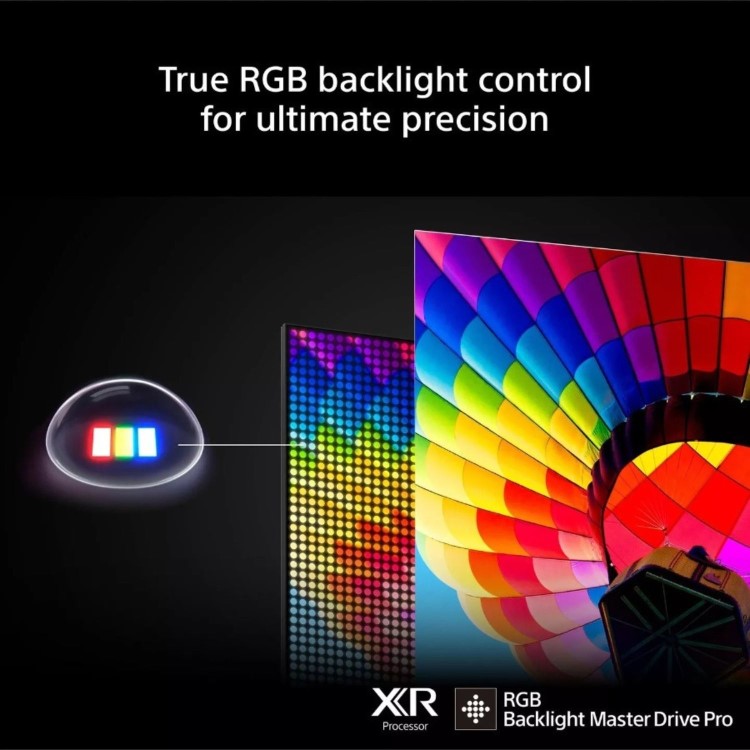 Sony BRAVIA 9 K75XR95M2PB 75 Inch 4K HDR True RGB Mini LED Smart Google TV with Dolby Vision