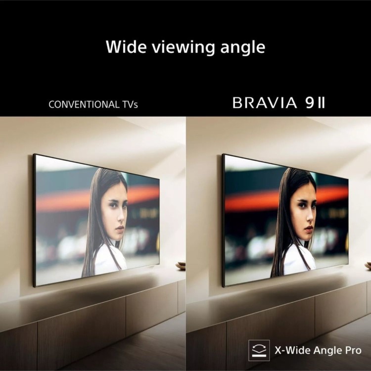 Sony BRAVIA 9 K75XR95M2PB 75 Inch 4K HDR True RGB Mini LED Smart Google TV with Dolby Vision