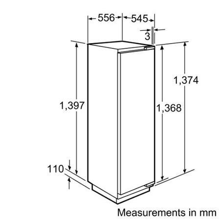 NEFF K8115X0 Series 5 Built-in Frost Free Fridge