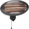 Tristar Wall Mounted Electric Patio Heater - 2kW with 3 Heat Settings