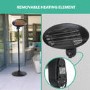 Tristar KA-5286 Freestanding Electric Patio Heater - 2kW with 3 Heat Settings