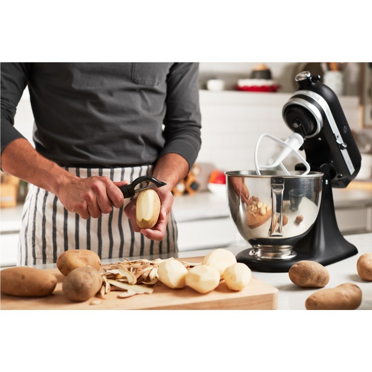 KitchenAid 4.8L Artisan Stand Mixer - Cast Iron Black