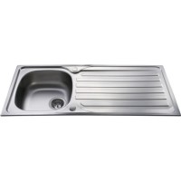 GRADE A2 - CDA KA21SS Single Bowl Sink
