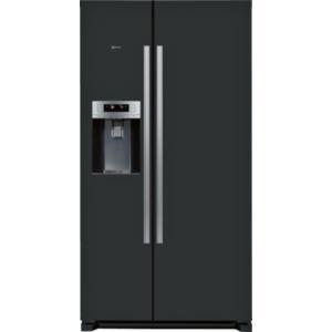 GRADE A2 - Neff KA3902B20G Side-by-side American Fridge Freezer With Ice & Water Dispenser Black