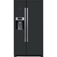 GRADE A3 - Neff KA3902B20G Side-by-side American Fridge Freezer With Ice & Water Dispenser Black