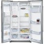 GRADE A3 - Neff KA3902B20G Side-by-side American Fridge Freezer With Ice & Water Dispenser Black