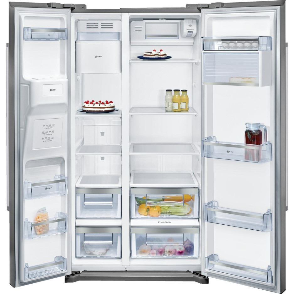 Neff KA3902B20G Sidebyside American Fridge Freezer With Ice & Water