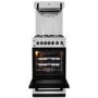 GRADE A2 - Beko KA52NES 50cm Single Oven Gas Cooker With Eye Level Grill - Silver