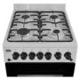 GRADE A2 - Beko KA52NES 50cm Single Oven Gas Cooker With Eye Level Grill - Silver