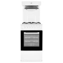KA52NEW Beko 50cm Gas Cooker With Eye Level Grill - White