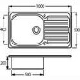 CDA KA61SS Single Bowl Sink