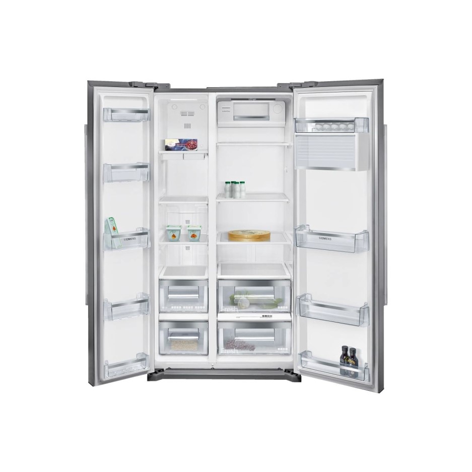 Siemens KA90NVI20G Side by Side Fridge Freezer in Inoxeasyclean