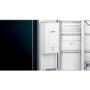 Siemens KA92DHXFP iQ700 American Side-by-side Fridge Freezer With Ice & Water Dispenser & Internal Cameras - Antifingerprint Black Steel