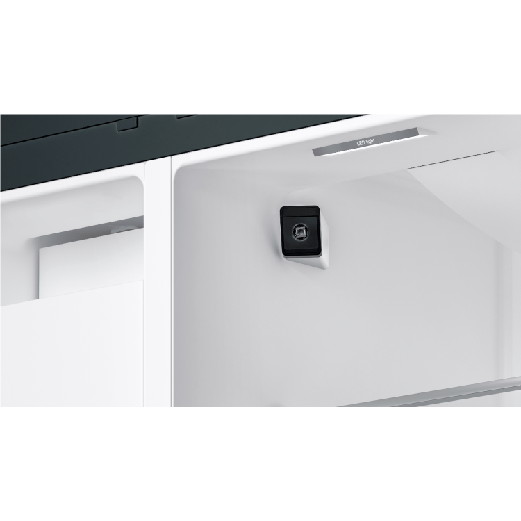 Siemens KA92DHXFP iQ700 American Side-by-side Fridge Freezer With Ice & Water Dispenser & Internal Cameras - Antifingerprint Black Steel