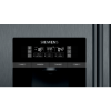Siemens KA92DHXFP iQ700 American Side-by-side Fridge Freezer With Ice &amp; Water Dispenser &amp; Internal Cameras - Antifingerprint Black Steel