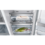 Siemens KA92DHXFP iQ700 American Side-by-side Fridge Freezer With Ice & Water Dispenser & Internal Cameras - Antifingerprint Black Steel