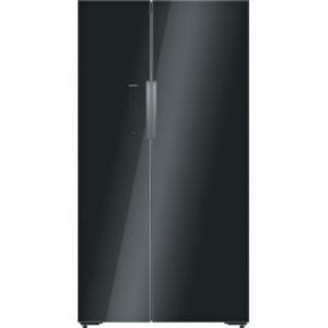 Siemens KA92NLB35 Side by Side Fridge Freezer in Black