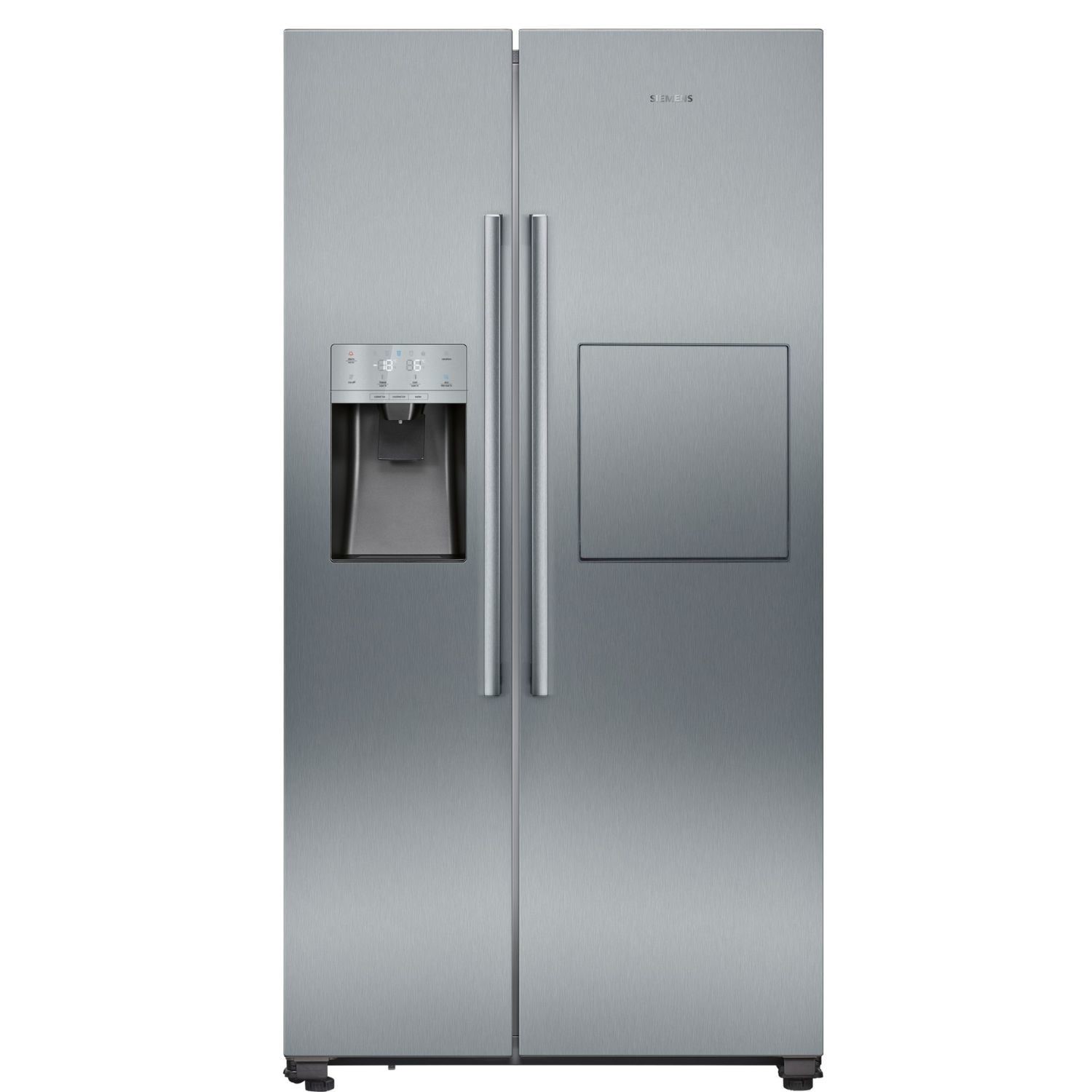 Siemens iQ500 531 Litre Side-by-Side American Fridge Freezer - Stainless Steel