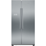 Refurbished Siemens IQ-300 KA93NVIFP Freestanding 560 Litre 65/35 Frost Free Fridge Freezer Stainless Steel