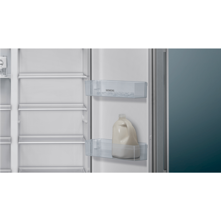 Siemens 552 Litre Side-By-Side American Fridge Freezer - Stainless steel