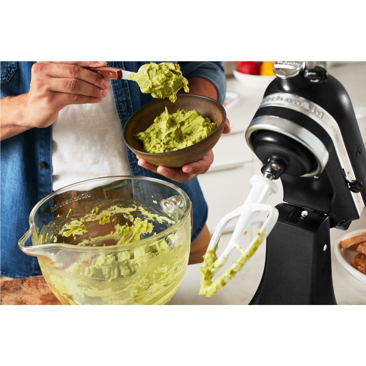 KitchenAid 4.8L Artisan Stand Mixer - Cast Iron Black