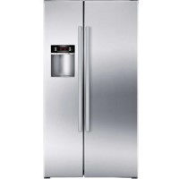 Bosch KAD62V40GB American Fridge Freezer Stainless Steel