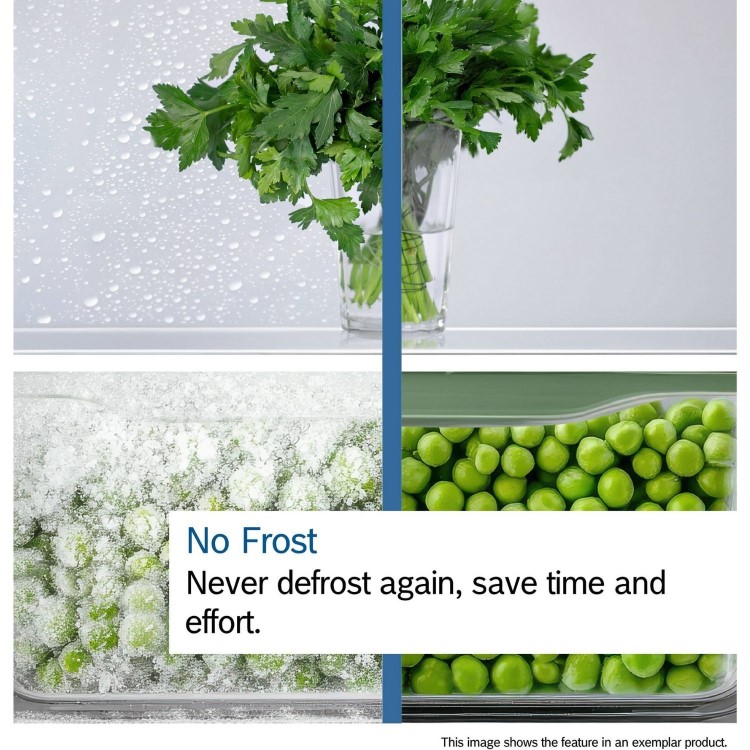 Bosch Series 6 562 Litre Side-By-Side American Fridge Freezer - Black