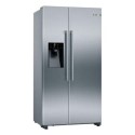 KAD93AIERG Bosch 533 Litre Side-By-Side American Fridge Freezer - Stainless steel