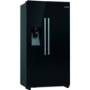 Refurbished Bosch KAD93VBFPG Freestanding 533 Litre Frost Free American Fridge Freezer Black
