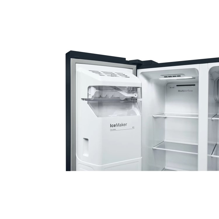 Bosch Series 6 533 Litre Side-By-Side American Fridge Freezer  With FreshSense - Black
