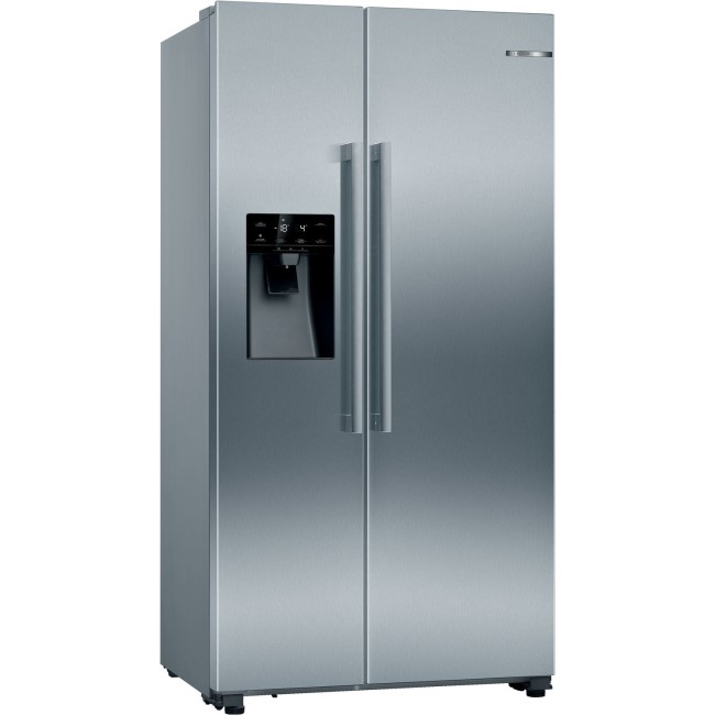 Bosch Series 6 533 Litre Side-By-Side American Fridge Freezer -  Stainless Steel 