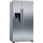 Bosch Series 6 533 Litre Side-By-Side American Fridge Freezer- Stainless Steel 