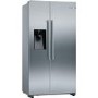 Refurbished Bosch Series 6 KAI93VIFPG 533 Litre American Fridge Freezer Stainless Steel 