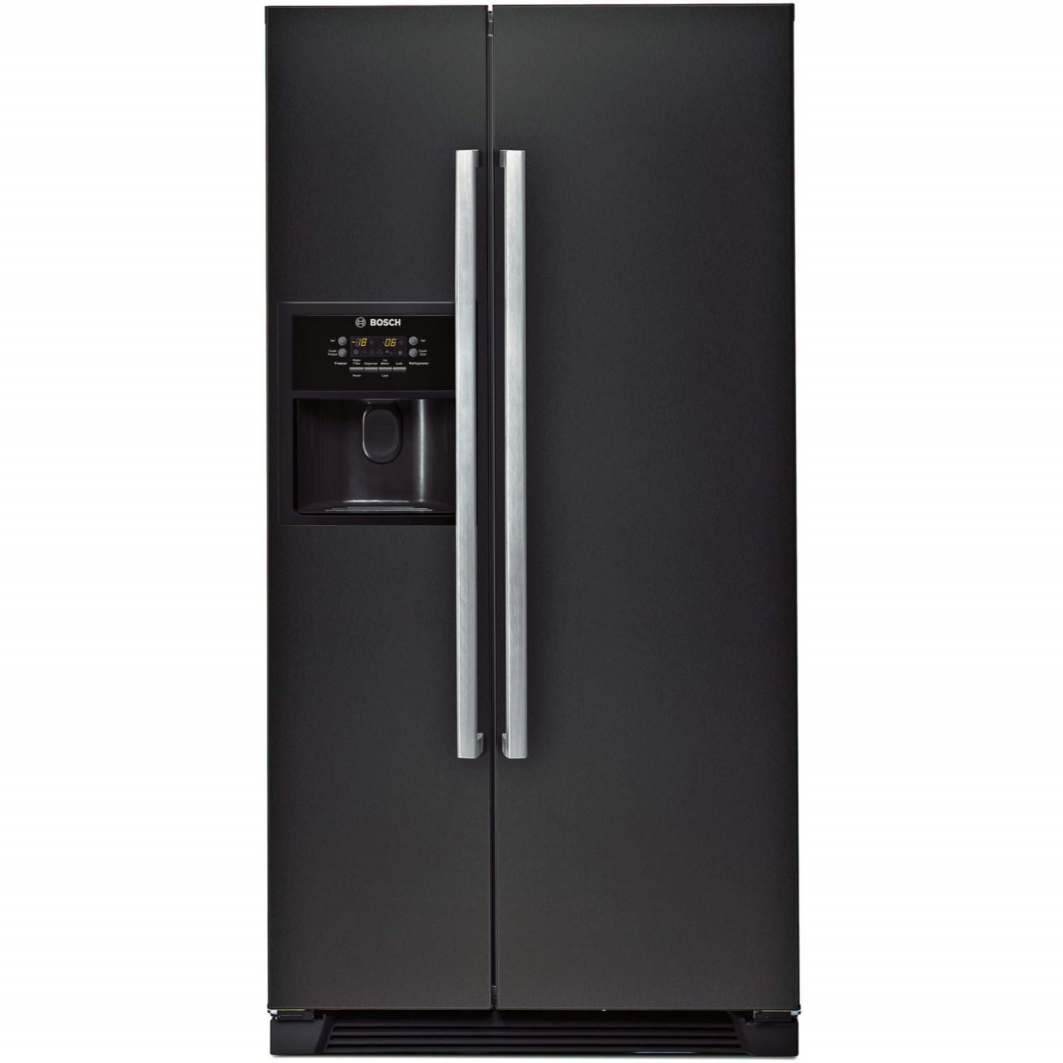 Bosch KAN58A55GB Black Edition Frost Free Ice and Water American Fridge