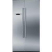 Bosch KAN62V41GB American Fridge Freezer Stainless Steel