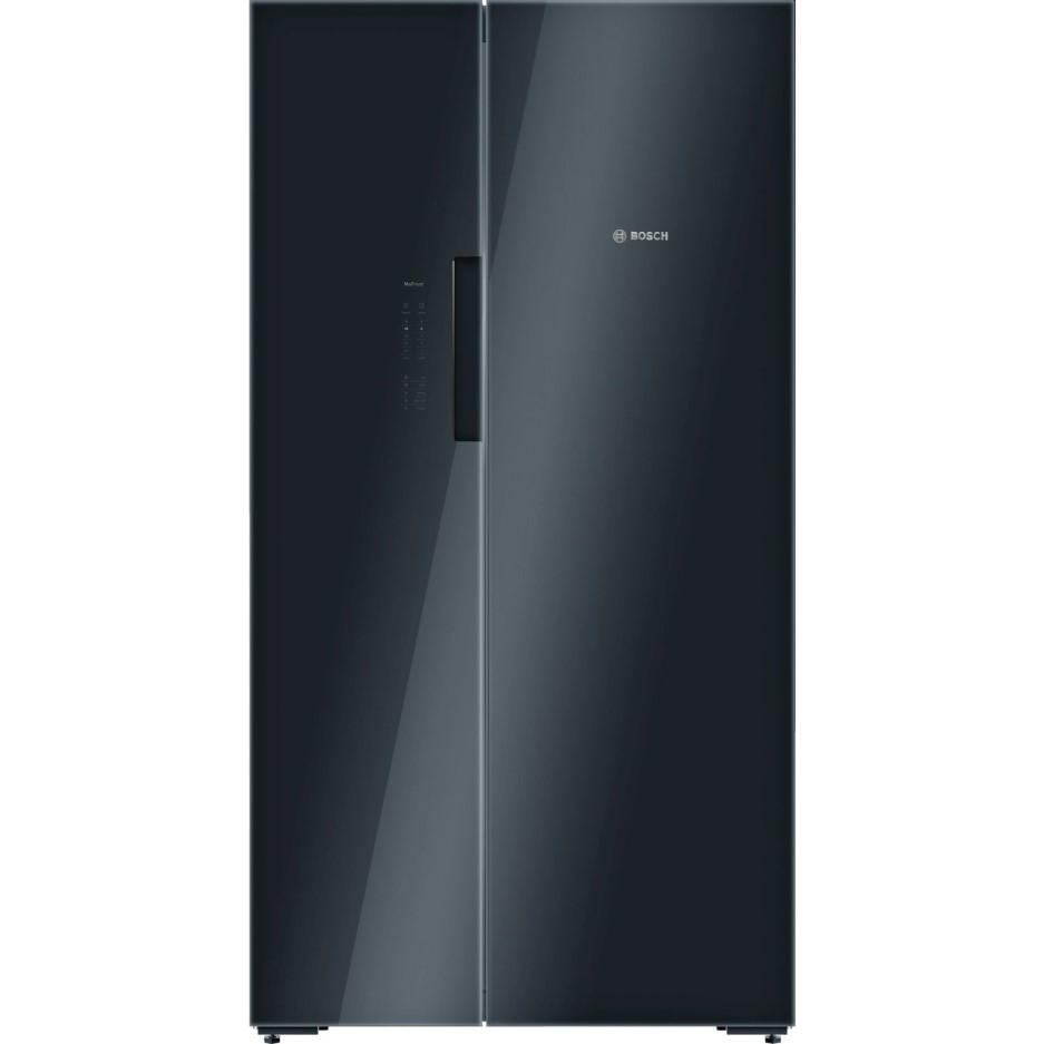 Bosch KAN92LB35 Side by Side Fridge Freezer in Black Appliances Direct